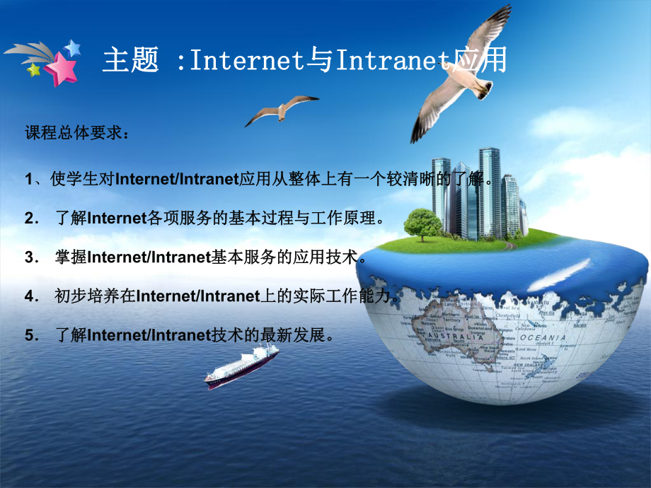 主题Internet与Intranet应用_第1页
