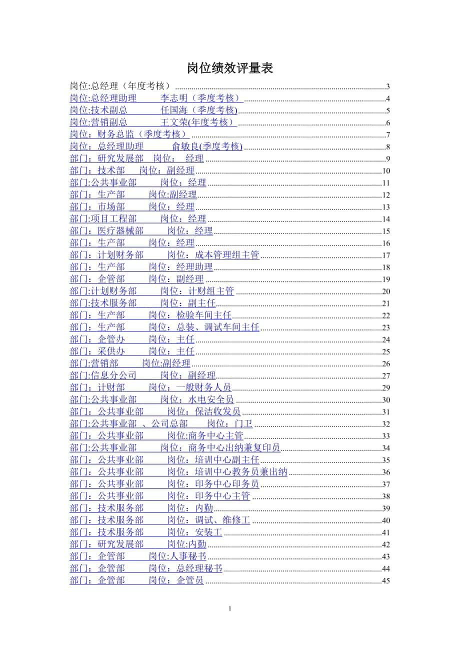 方圆公司绩效考核文件最终版_第1页