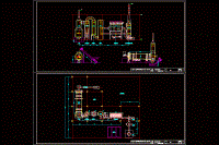 垃圾焚燒爐設(shè)計(jì)圖CAD圖