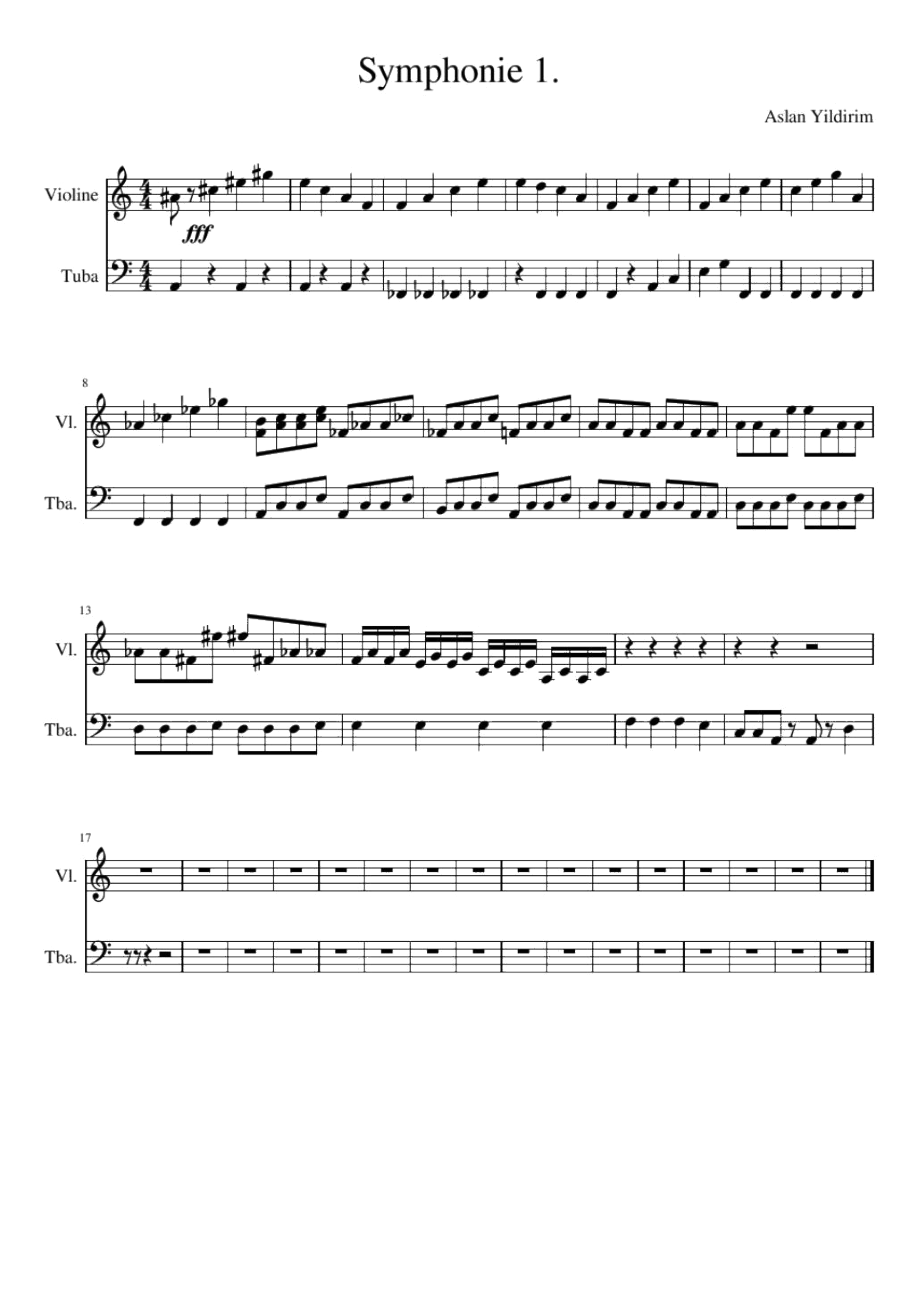 Symphonie1(莫扎特)原版正谱五线谱钢琴谱_第1页
