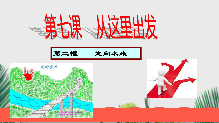 2020年部编道德与法治九年级下册课件7.2-走向未来ppt_第1页