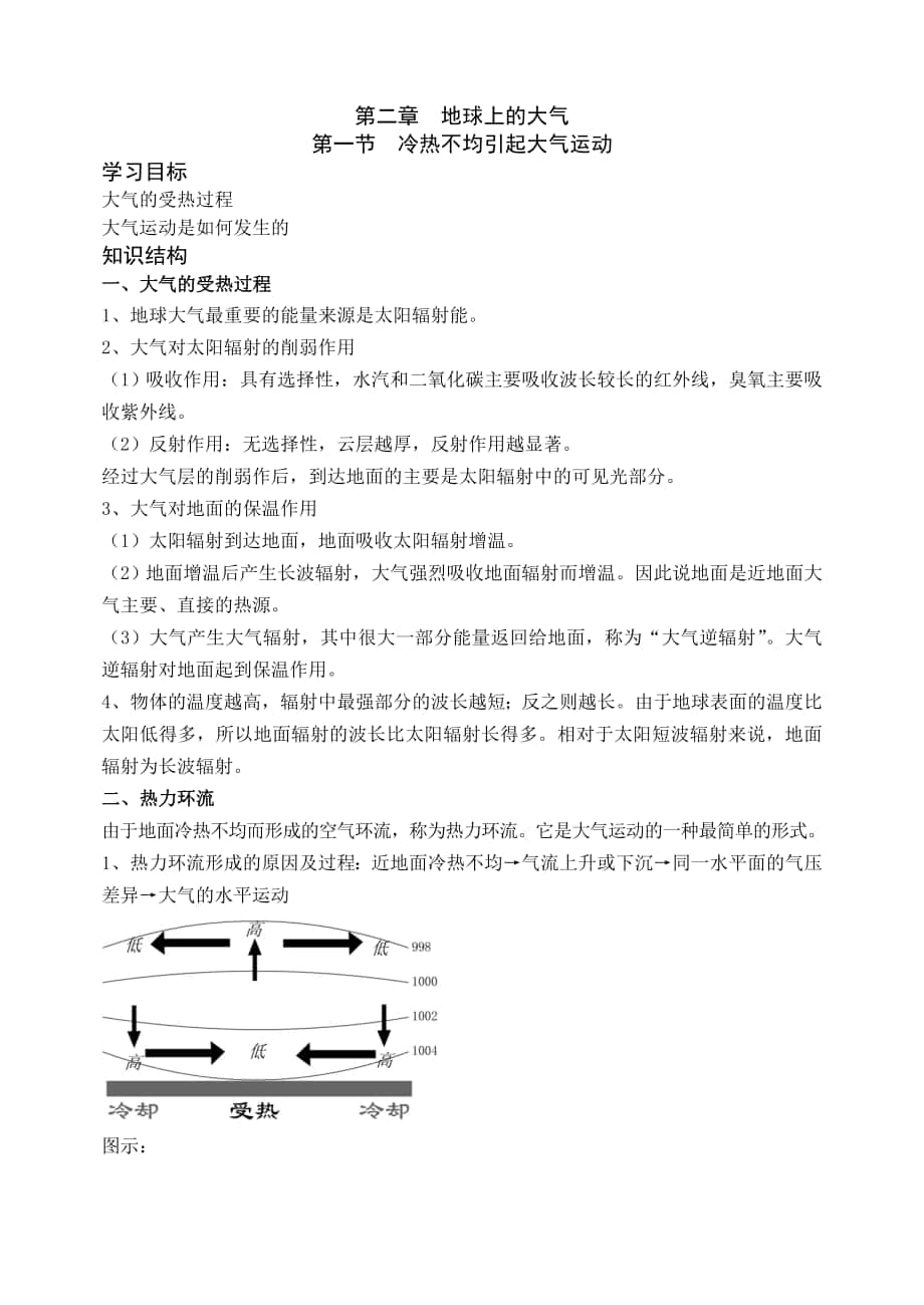 第一节冷热不均引起大气运动 (2)_第1页