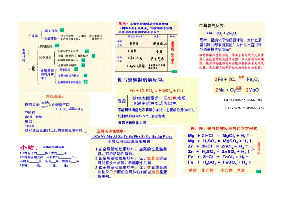 八单元复习学案_第1页