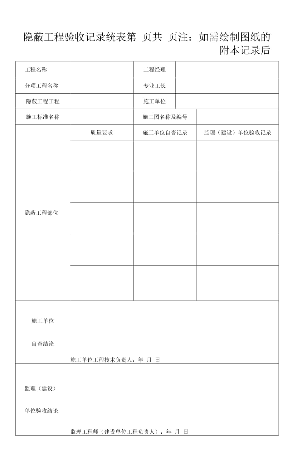 024 隱蔽工程驗(yàn)收記錄.docx_第1頁