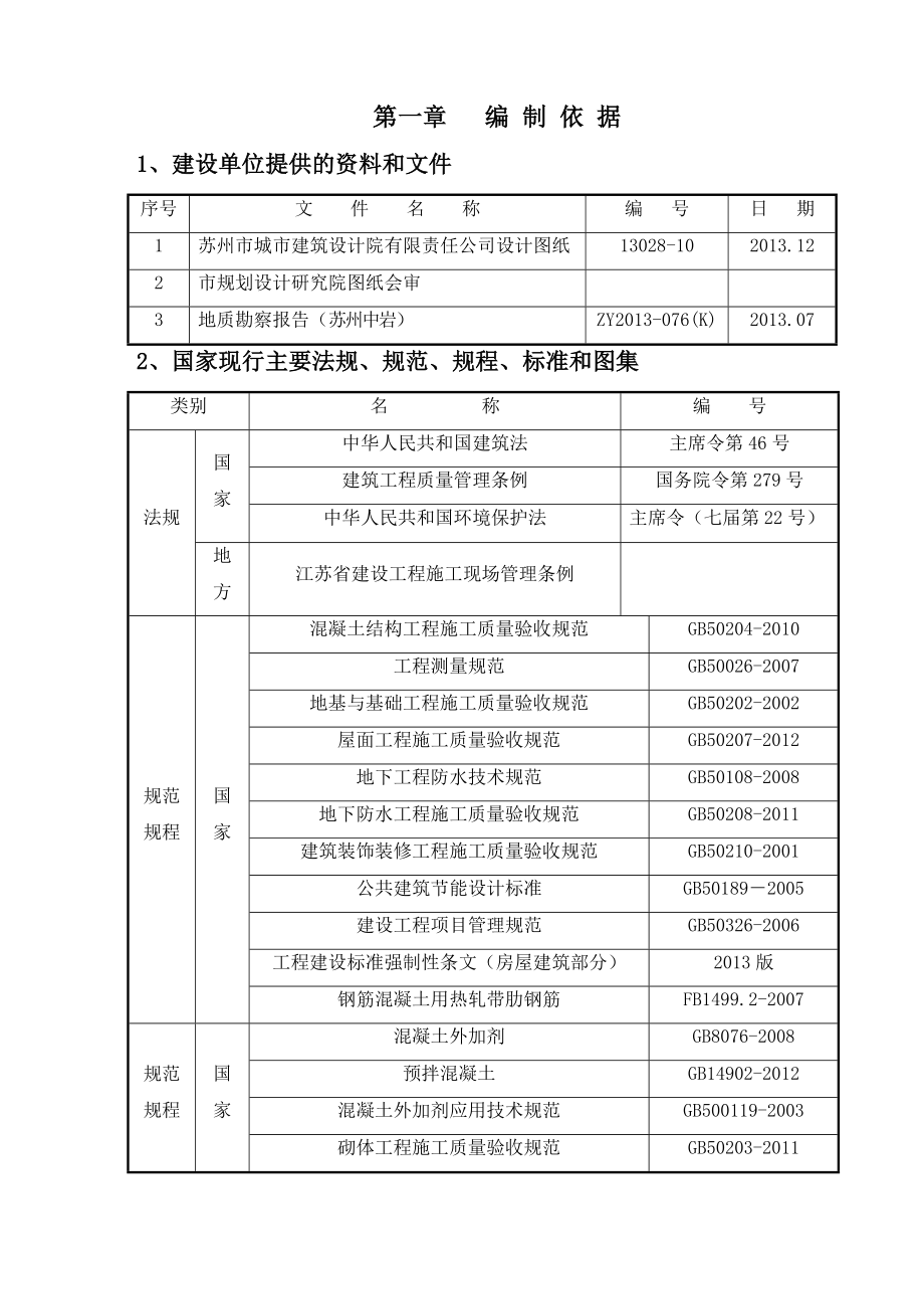 苏州太湖论坛城7地块项目质量计划_第1页