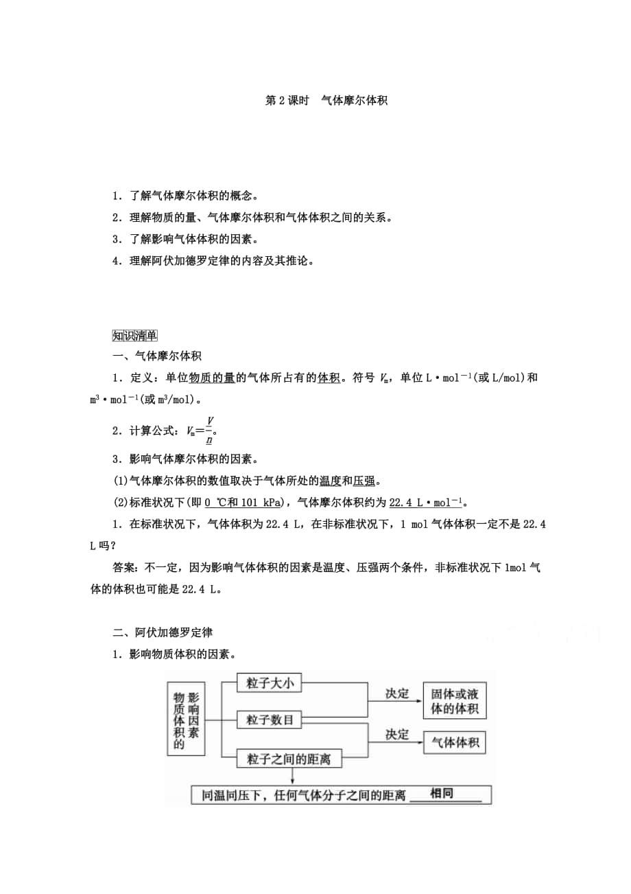 魯科版化學(xué)必修1 第一章 認(rèn)識(shí)化學(xué)科學(xué) 第3節(jié) 化學(xué)中常用的物理量——物質(zhì)的量 第2課時(shí)_第1頁