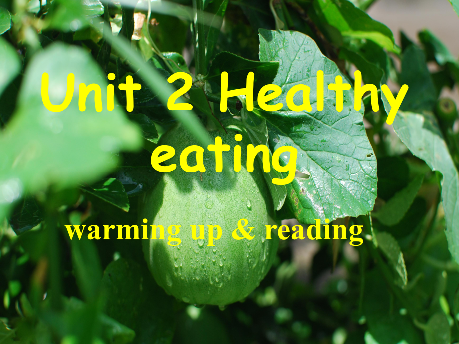 必修三Unit2healthyeating-Reading[阅读课件]_第1页