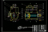 2X-70旋片式真空泵設(shè)計(jì)【含7張CAD圖紙】