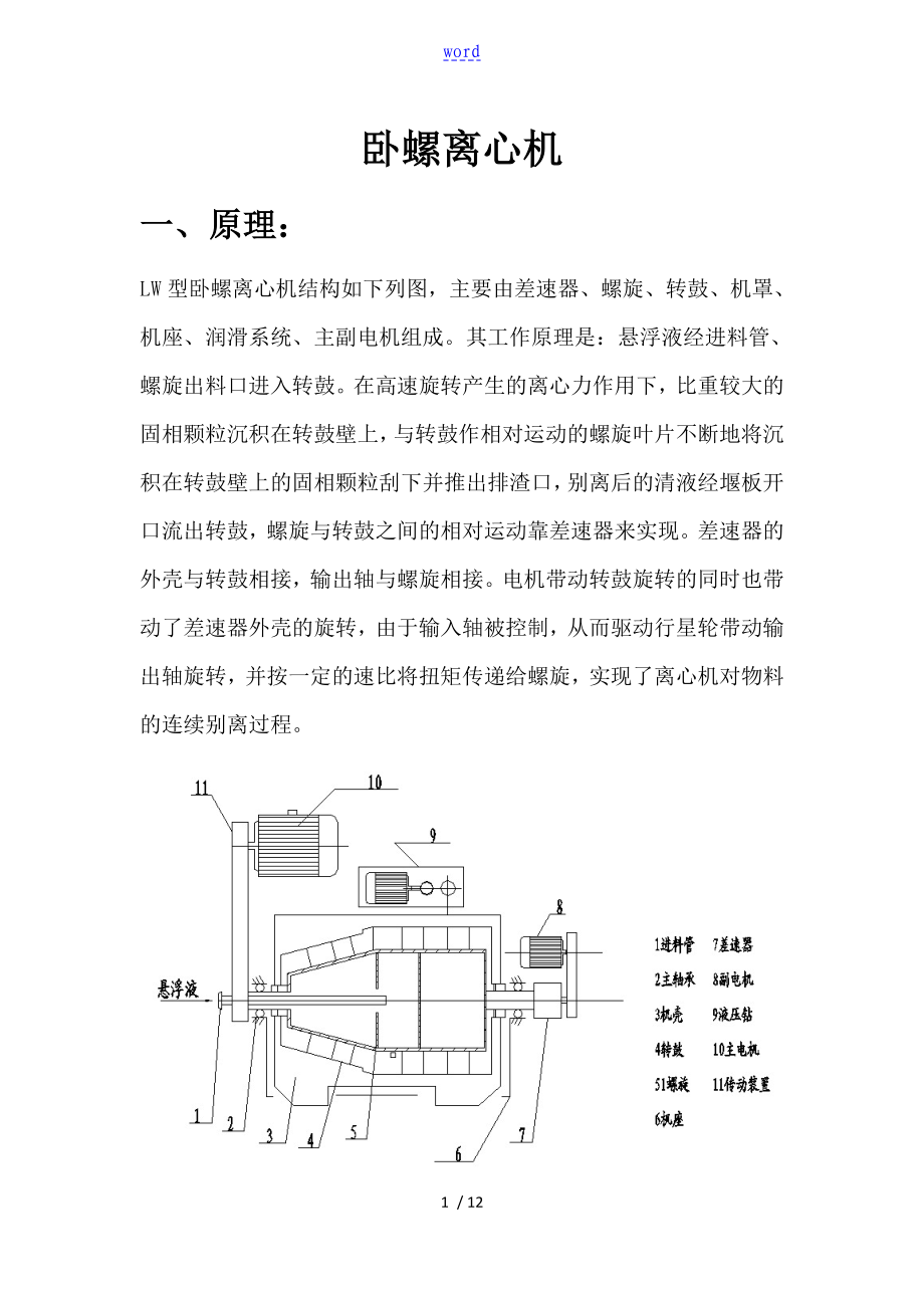 臥螺離心機(jī)操作規(guī)程_第1頁(yè)