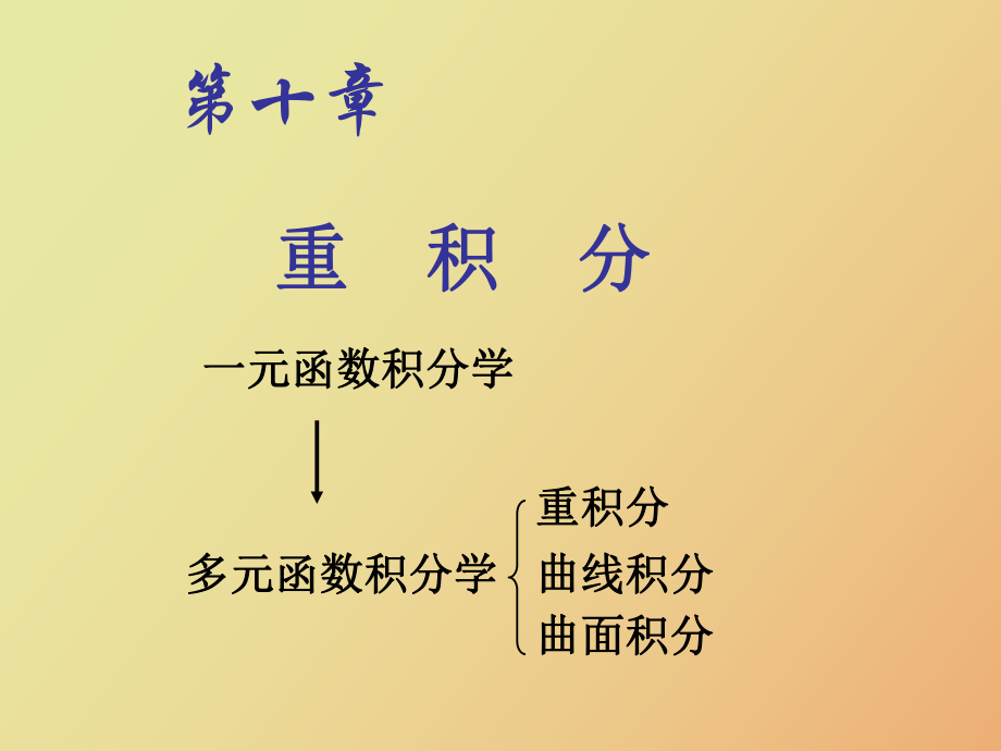 重积分的概念及其性质_第1页