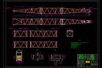 35噸履帶起重機臂架系統(tǒng)設(shè)計【含14張CAD圖紙】