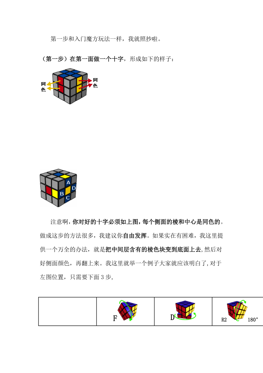 魔方教程一步一步图解59498_第1页