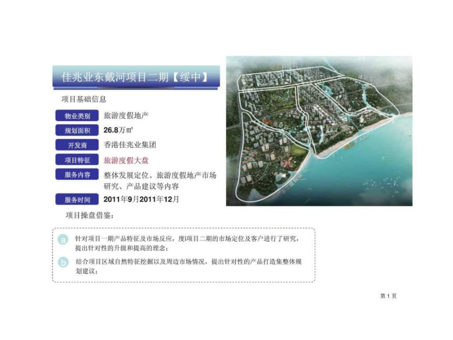 海棠湾国际购物中心项目投标文件中课件_第1页