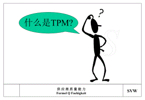 TPM的定义、起源及目标