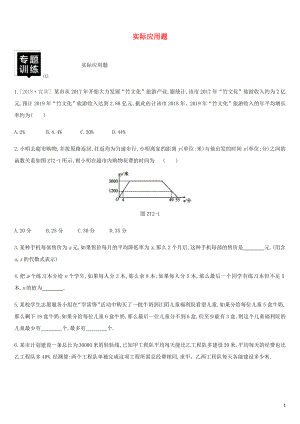 湖南省2019年中考數(shù)學(xué)總復(fù)習(xí) 專題訓(xùn)練02 實(shí)際應(yīng)用題練習(xí)