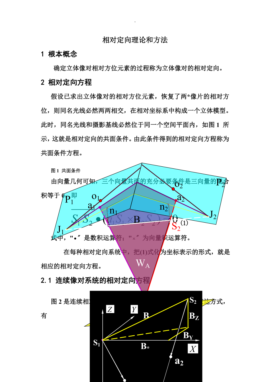 相对定向理论和方法_第1页