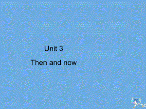 最新六年级英语下册Unit4ThenandnowPartB习题课件