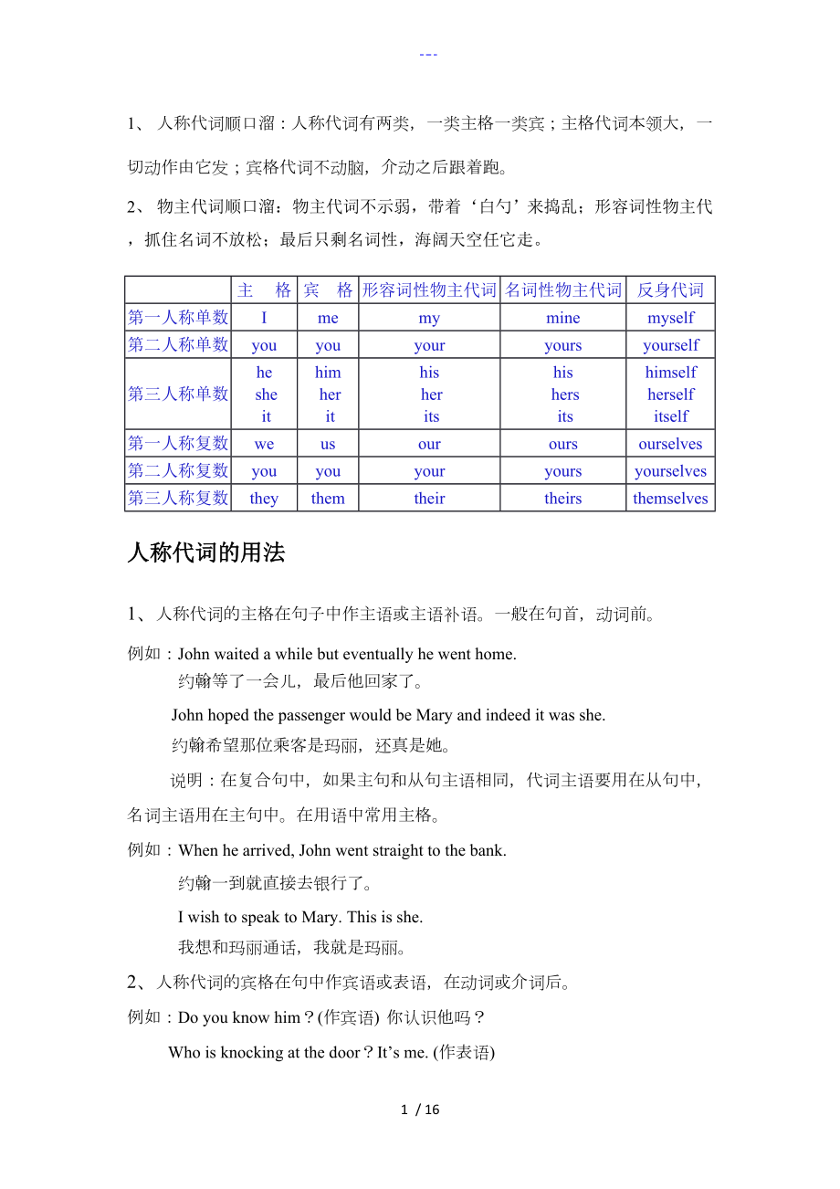 名词所有格用法图片