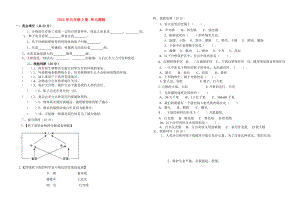 2022年五年級(jí)上冊(cè) 單元測(cè)驗(yàn)