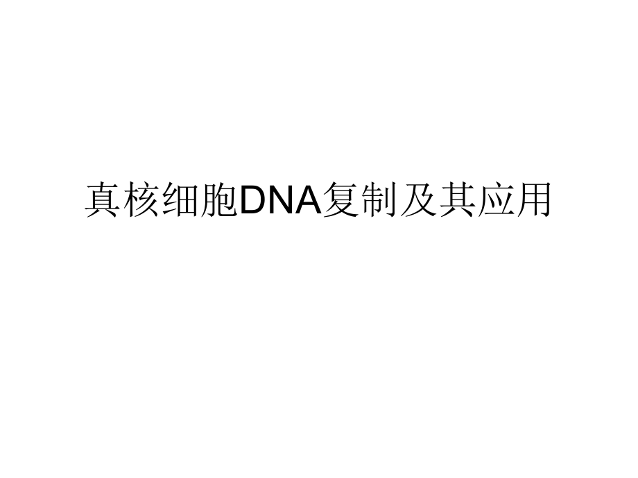 《原核细胞DNA复制》PPT课件_第1页