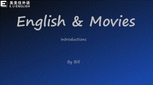 英语与电影EnglishandMovies