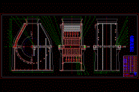 單轉(zhuǎn)子可逆式錘式破碎機(jī)設(shè)計(jì)（含18張CAD圖紙）