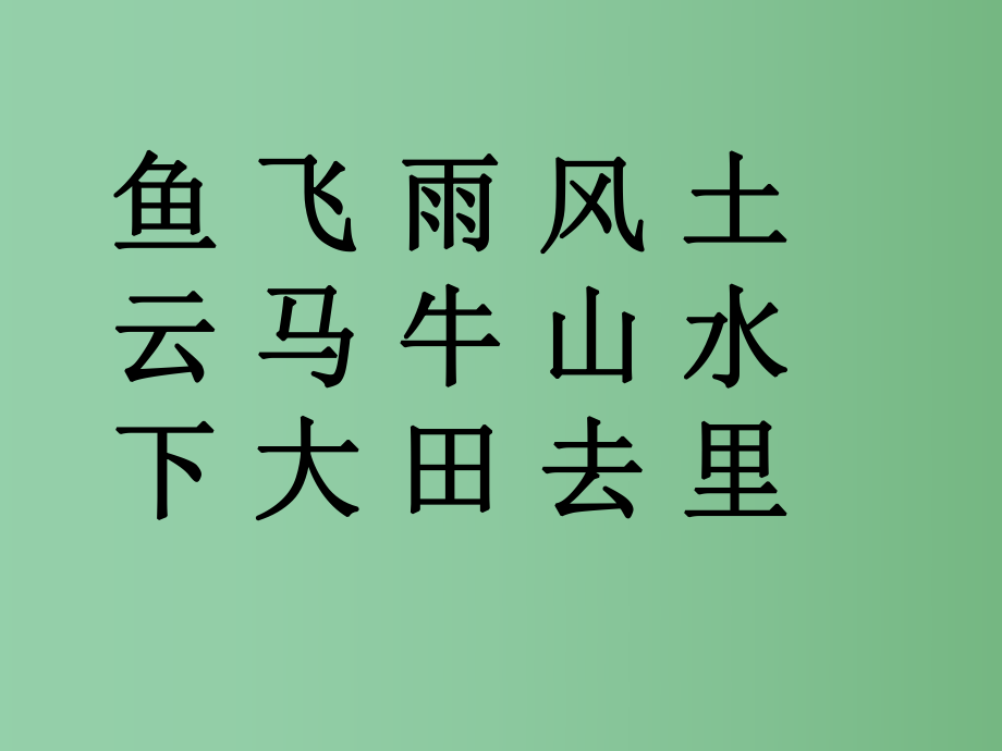 （秋季版）一年級語文上冊 識字（一）3 口耳目課件3 新人教版_第1頁