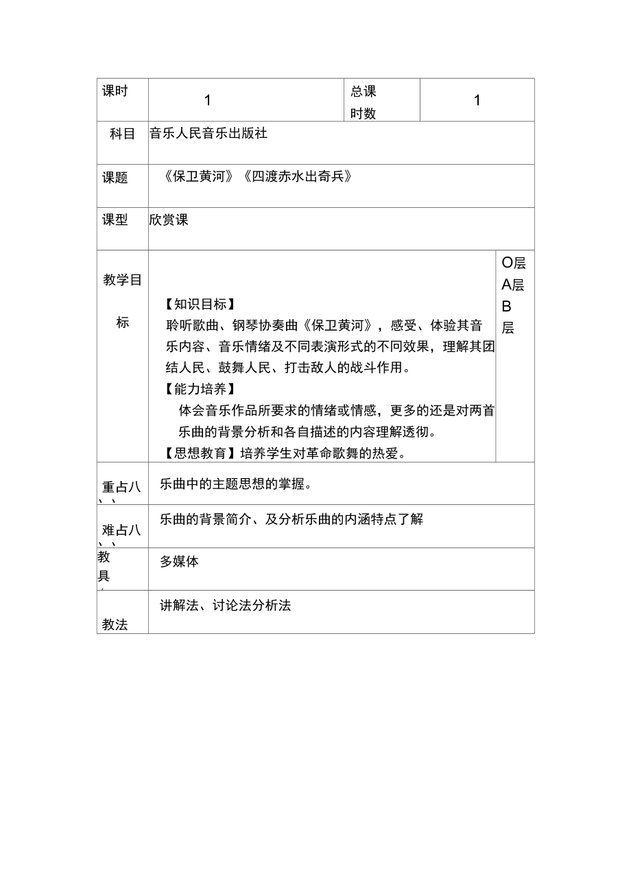 《保衛(wèi)黃河》《四渡赤水出奇兵》_第1頁(yè)