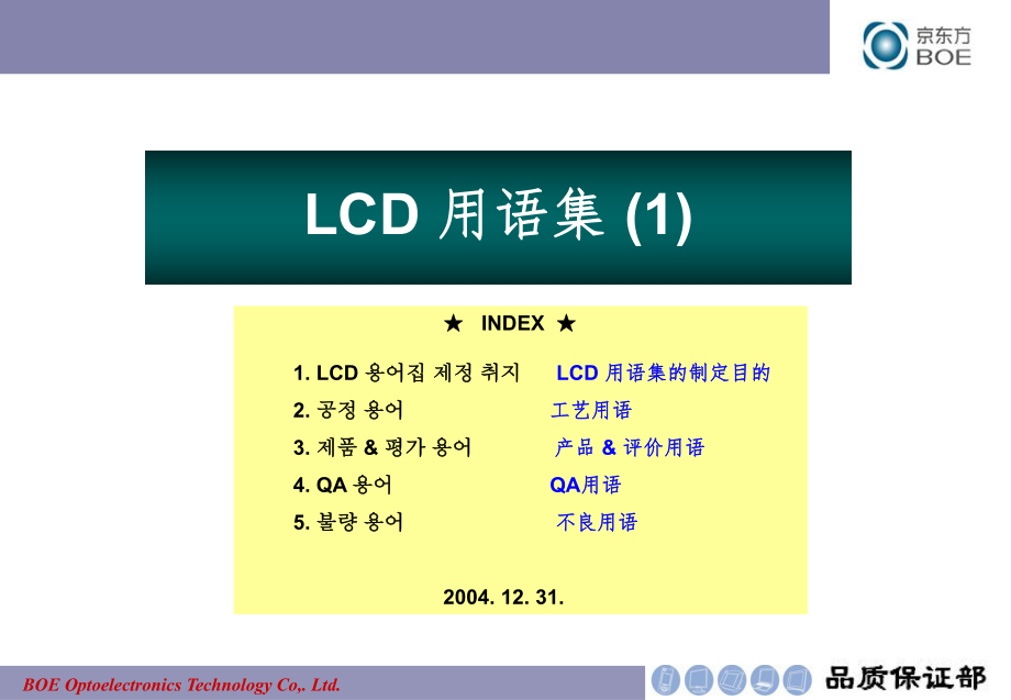 LCD用语集PPT精品文档_第1页