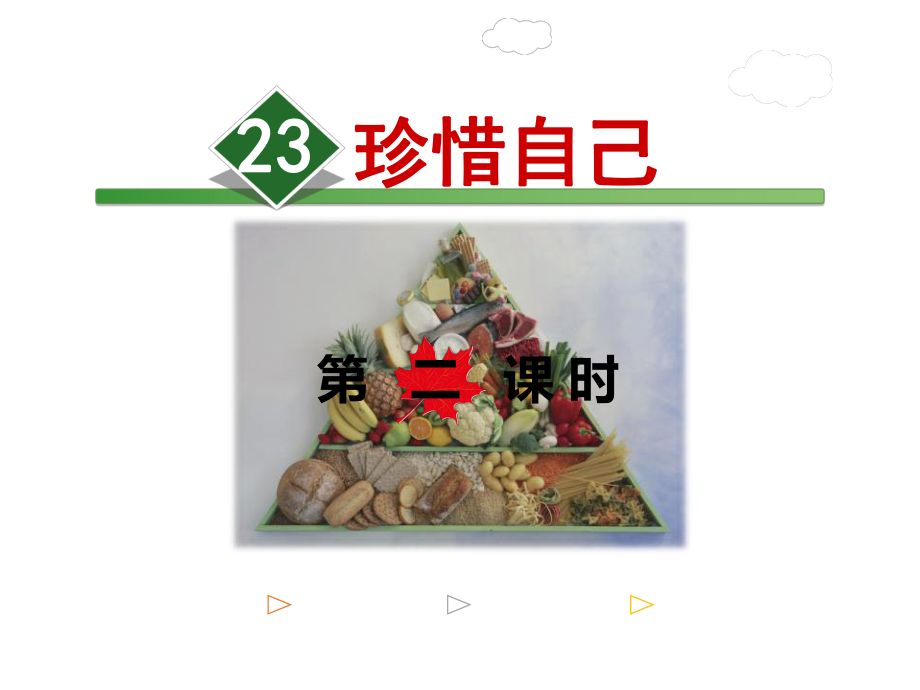 三年级上语文课件23珍惜自己2苏教版_第1页