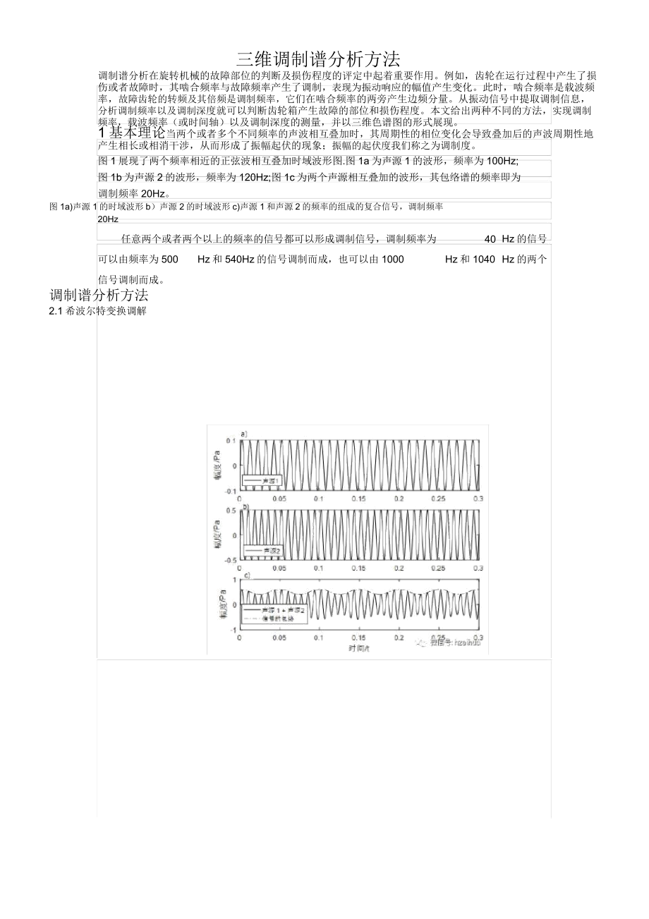 三维调制谱分析方法_第1页