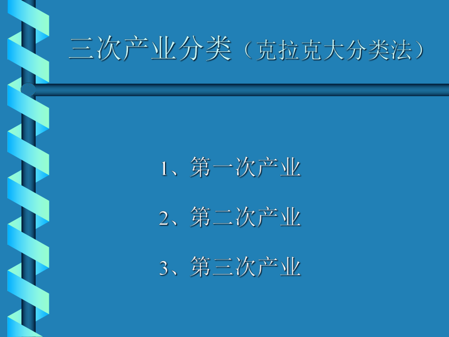 第二章：产业经济学 产业结构_第1页