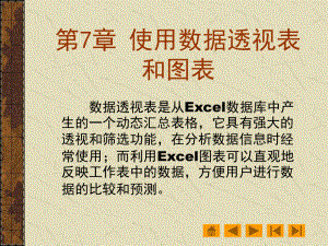学Excel-使用数据透视表和图表课件