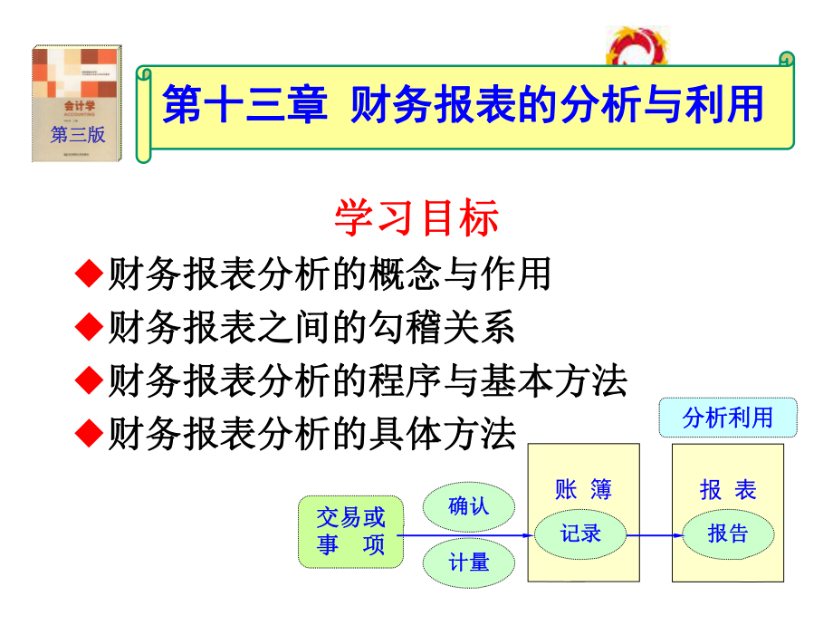 财务报表与财务管理知识分析利用_第1页