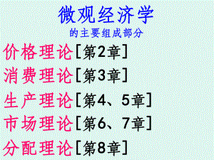 第2章供求与均衡价格理论