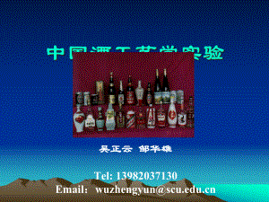 中国酒实验课件
