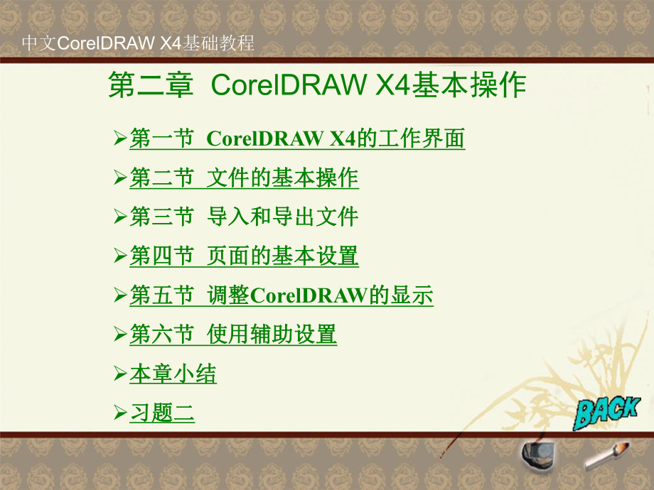 CorelDRAWX4基本操作_第1页