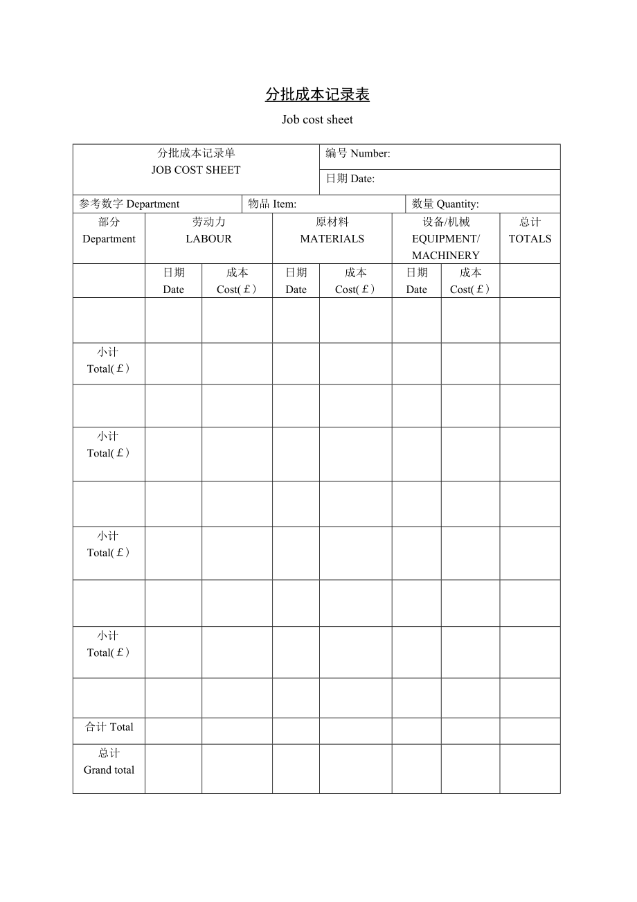 生产管理表格汇总23_第1页