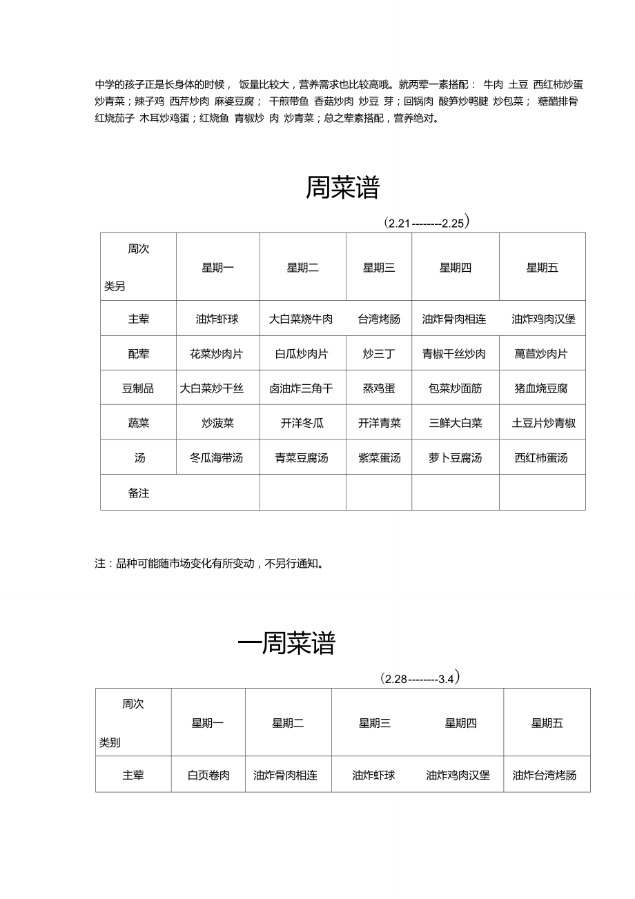 深夜食堂菜谱整理图片