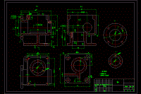 K362-箱体的工艺规程和镗52孔系夹具设计【中心高80】(含CAD图纸+PDF图)