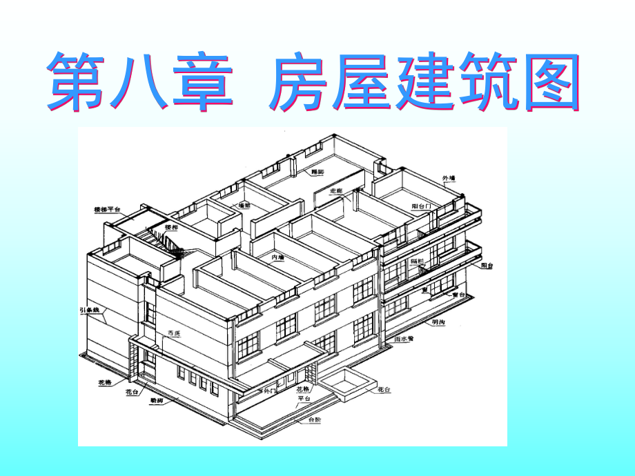 第9章 房屋建筑图_第1页