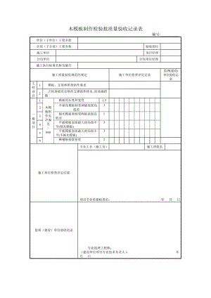 《新集大成》檢驗(yàn)批質(zhì)量驗(yàn)收記錄表