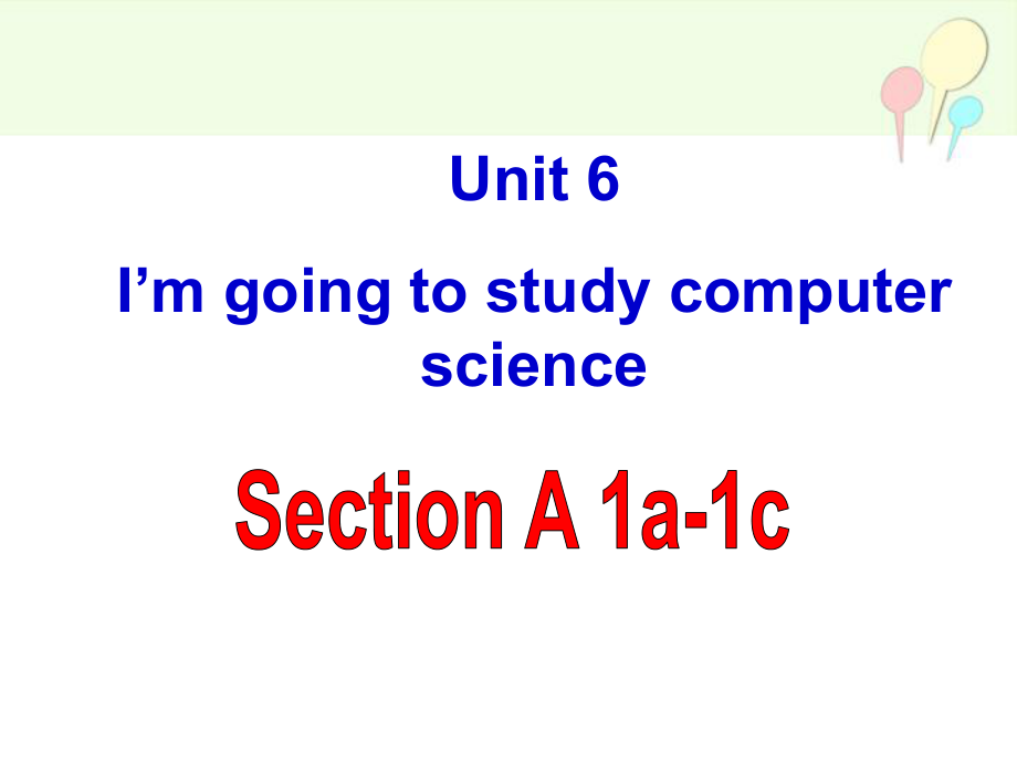 人教版八年级英语上册：unit6sectionA（1a-1c）课件（共23张PPT）[1]_第1页