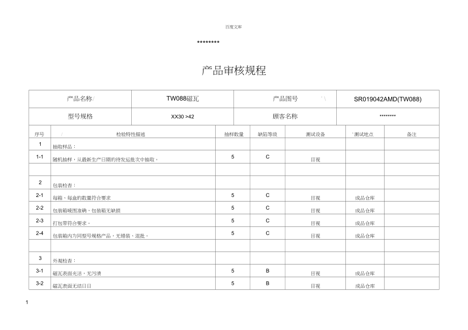 产品审核规程_第1页