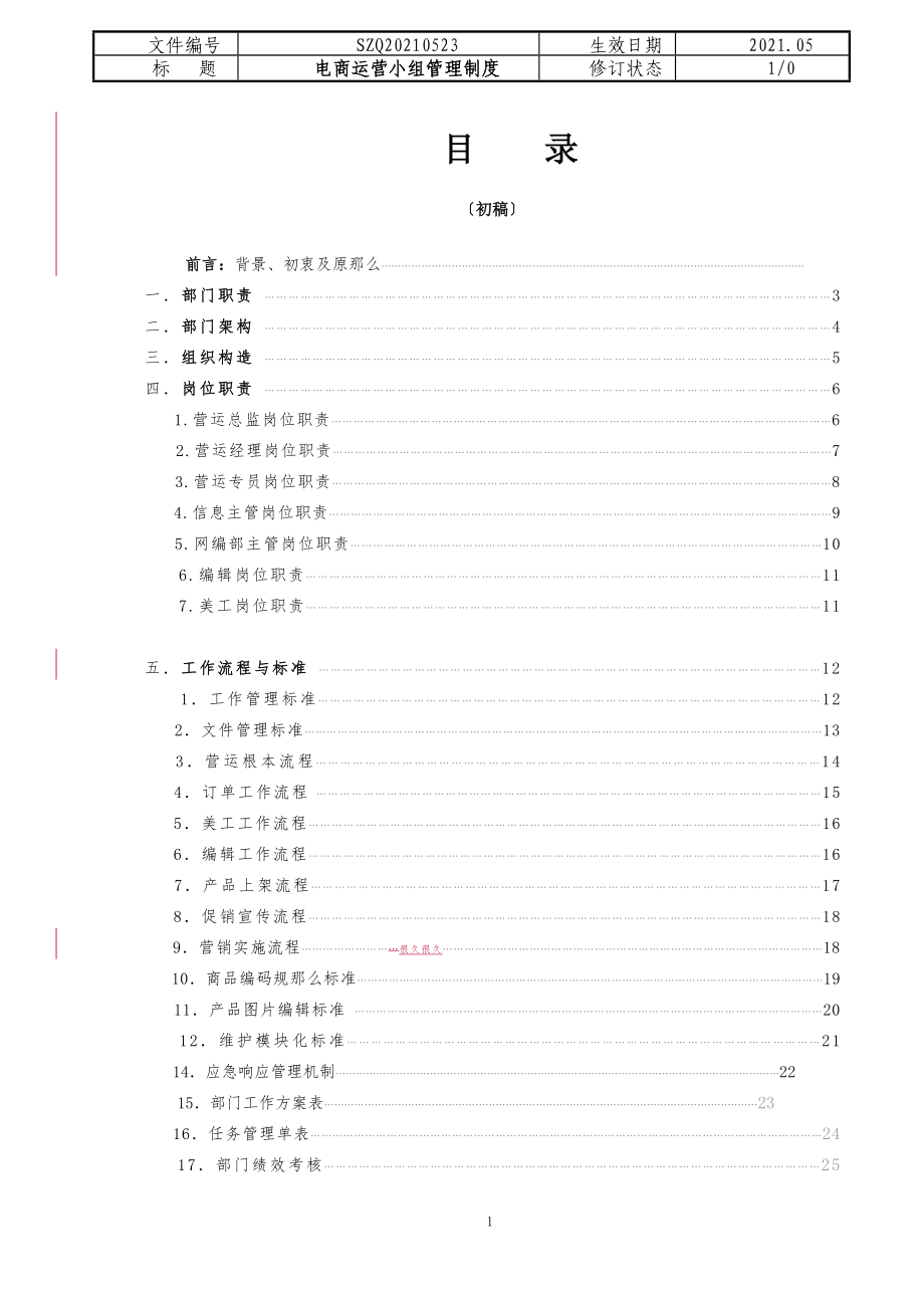 电商运营管理工作规范_第1页