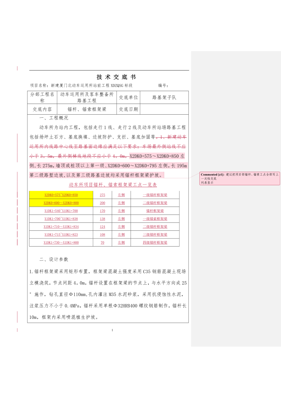 錨桿、錨索框架梁 (1)_第1頁