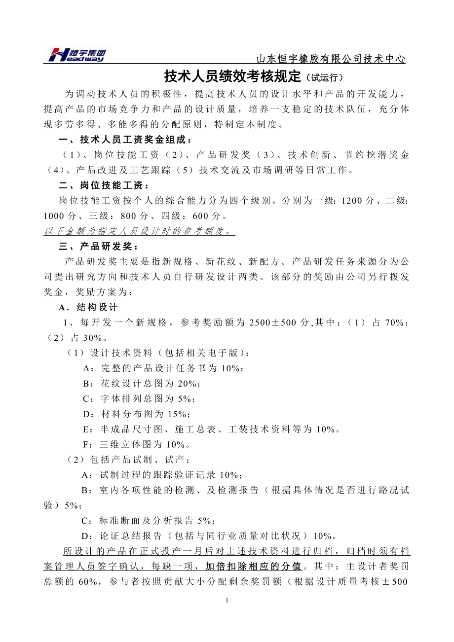 11 技術(shù)人員績效考核_第1頁