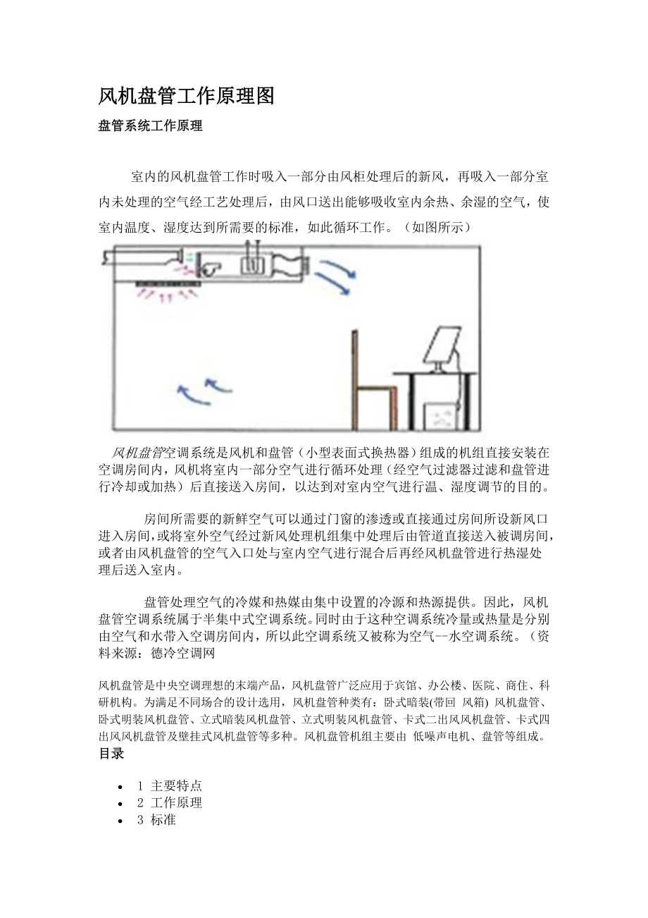 风机盘管工作原理图_第1页