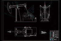 常规式游梁抽油机设计【三维SW图】【含7张CAD图纸+文档全套】