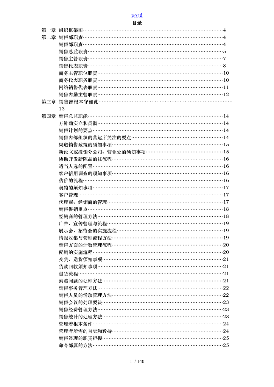 销售部职能职责_第1页